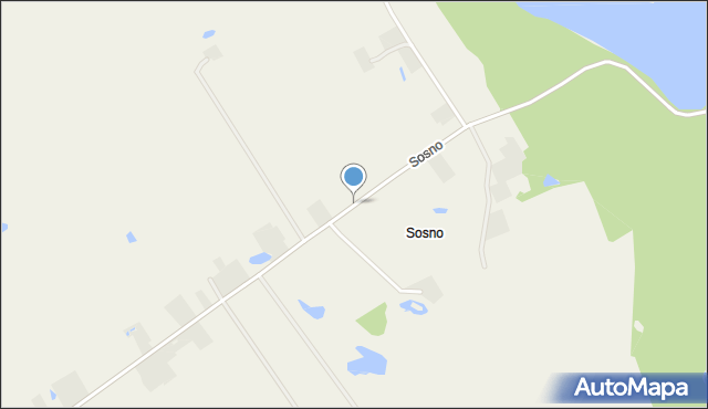Sosno, Sosno, mapa Sosno