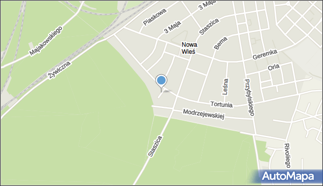 Swarzędz, Sosnowa, mapa Swarzędz