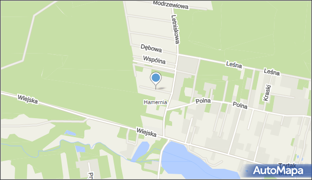 Tartak Brzózki, Sosnowa, mapa Tartak Brzózki