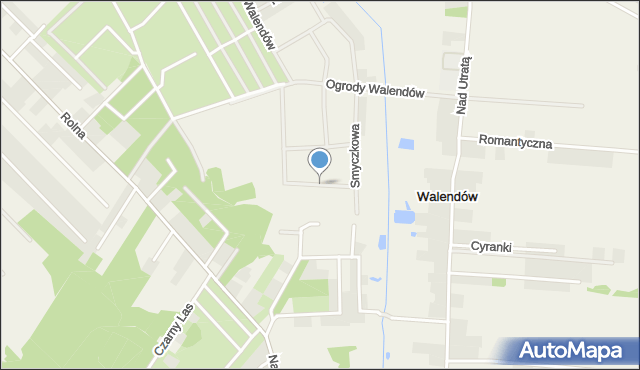 Walendów, Sonaty, mapa Walendów