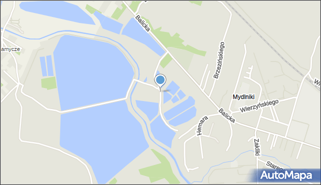 Kraków, Spiczakowa Teodora, prof., mapa Krakowa