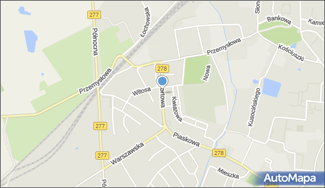 Sulechów powiat zielonogórski, Sportowa, mapa Sulechów powiat zielonogórski