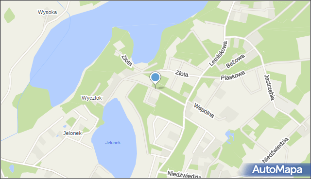 Kamień gmina Szemud, Srebrna, mapa Kamień gmina Szemud