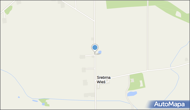 Srebrna Wieś, Srebrna Wieś, mapa Srebrna Wieś