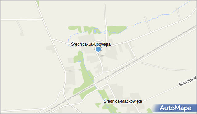 Średnica-Jakubowięta, Średnica-Jakubowięta, mapa Średnica-Jakubowięta