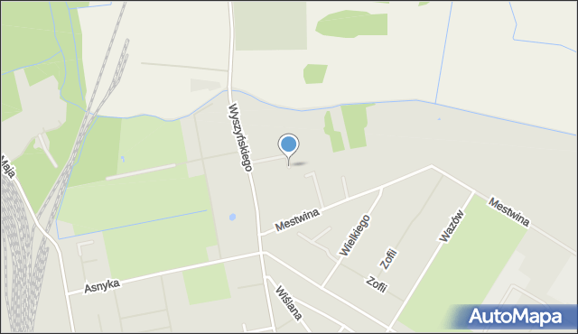 Białogard, Stanisława Augusta Poniatowskiego, mapa Białogard