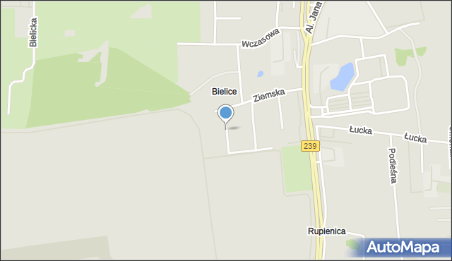 Bydgoszcz, Stefańskiego Walentego, mapa Bydgoszczy