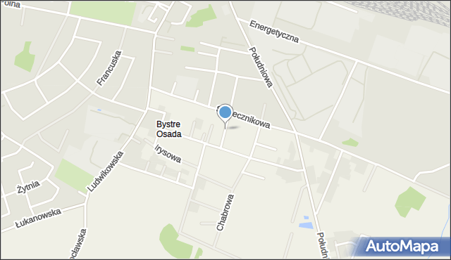 Bystre gmina Oleśnica, Storczykowa, mapa Bystre gmina Oleśnica