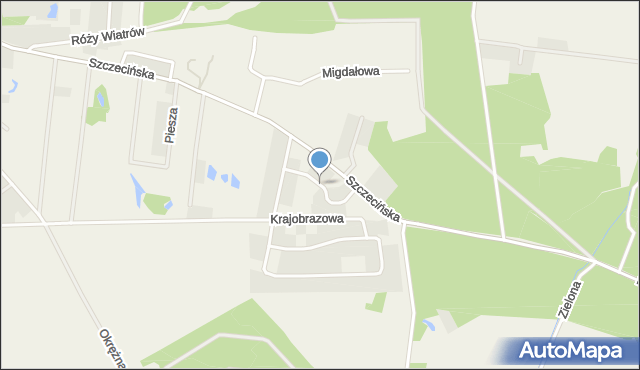 Dobra gmina Dobra (Szczecińska), Storczykowa, mapa Dobra gmina Dobra (Szczecińska)