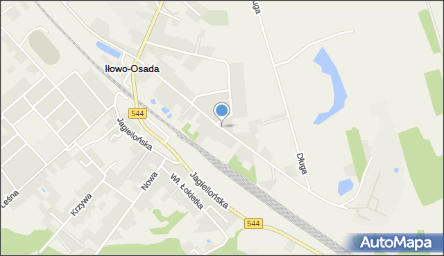 Iłowo-Osada, Staszica Stanisława, mapa Iłowo-Osada