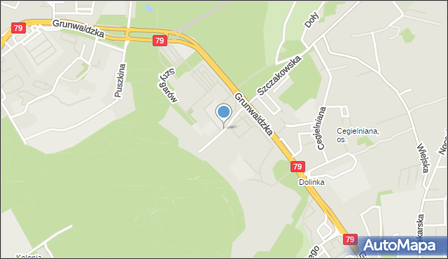 Jaworzno, Steczkowskiego Jana Kantego, mapa Jaworzno