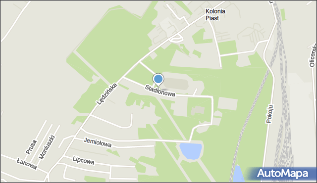 Stadionowa Lędziny, Ulica, 43140