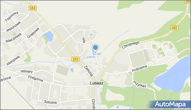 Lubasz powiat czarnkowsko-trzcianecki, Strumykowa, mapa Lubasz powiat czarnkowsko-trzcianecki