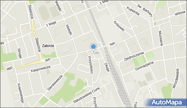 Nowa Sól, Staffa Leopolda, mapa Nowa Sól