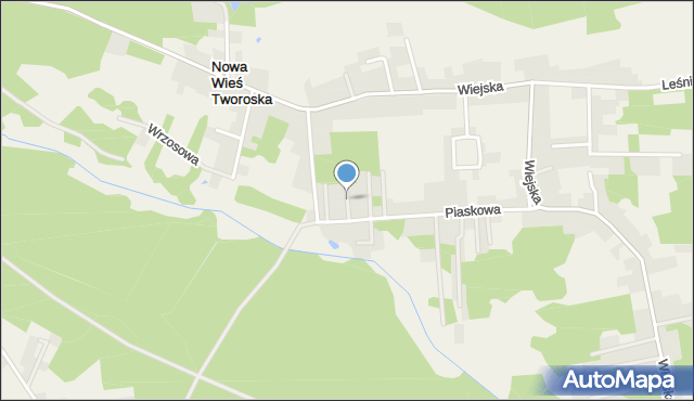 Nowa Wieś Tworoska, Stokrotek, mapa Nowa Wieś Tworoska