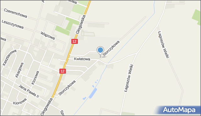 Radwanice powiat polkowicki, Storczykowa, mapa Radwanice powiat polkowicki