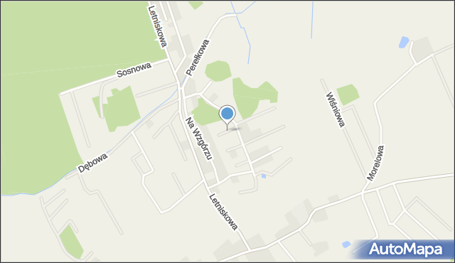 Rusinowo gmina Postomino, Sterników, mapa Rusinowo gmina Postomino