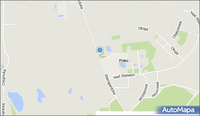 Skarszewy powiat starogardzki, Starogardzka, mapa Skarszewy powiat starogardzki