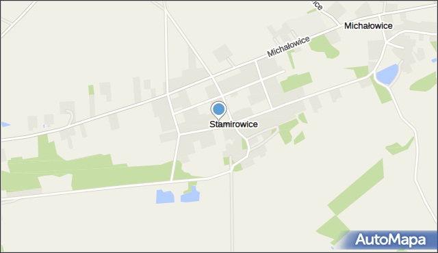 Stamirowice gmina Mogielnica, Stamirowice, mapa Stamirowice gmina Mogielnica