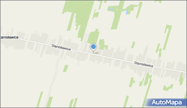 Stanisławice gmina Kozienice, Stanisławice, mapa Stanisławice gmina Kozienice