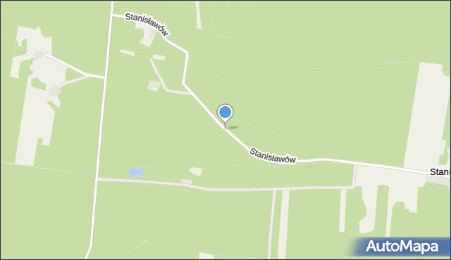 Stanisławów gmina Fałków, Stanisławów, mapa Stanisławów gmina Fałków