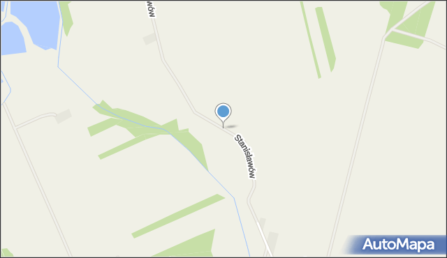 Stanisławów gmina Policzna, Stanisławów, mapa Stanisławów gmina Policzna