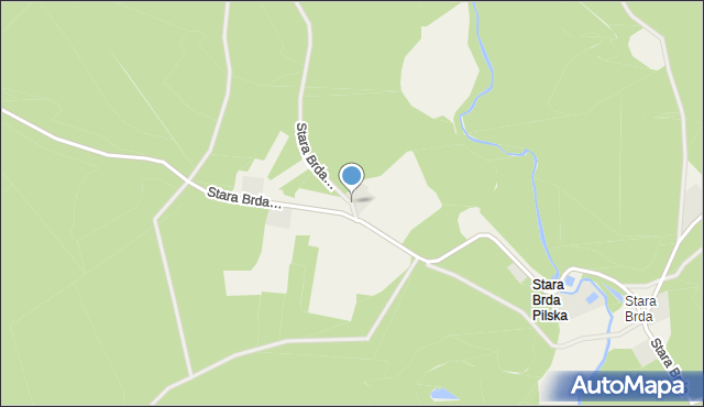Stara Brda Pilska, Stara Brda Pilska, mapa Stara Brda Pilska