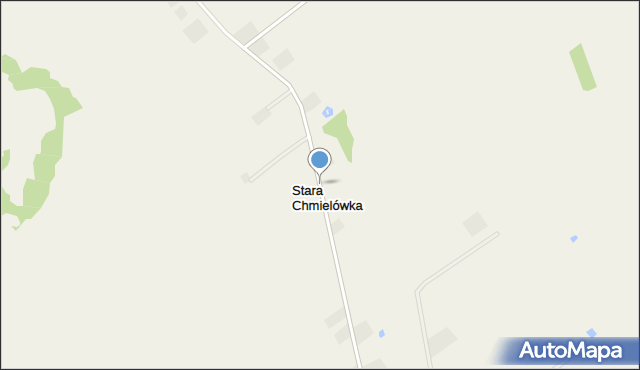 Stara Chmielówka, Stara Chmielówka, mapa Stara Chmielówka