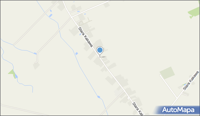 Stara Kakawa, Stara Kakawa, mapa Stara Kakawa