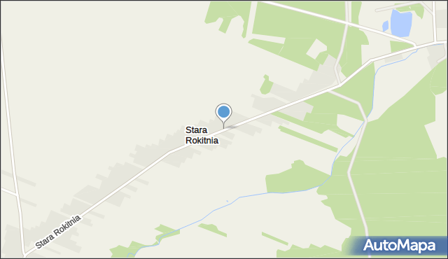 Stara Rokitnia, Stara Rokitnia, mapa Stara Rokitnia