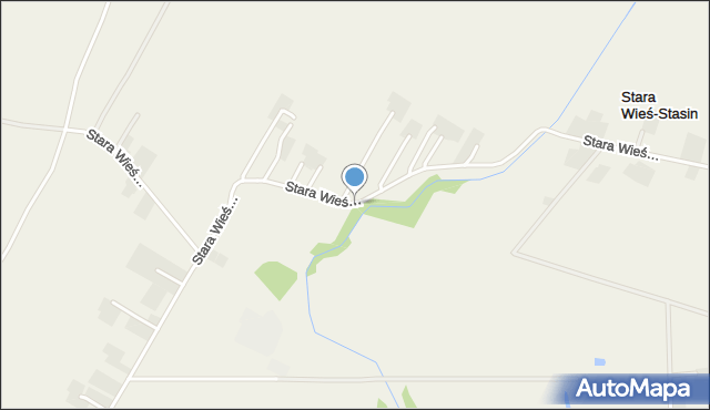 Stara Wieś-Stasin, Stara Wieś-Stasin, mapa Stara Wieś-Stasin