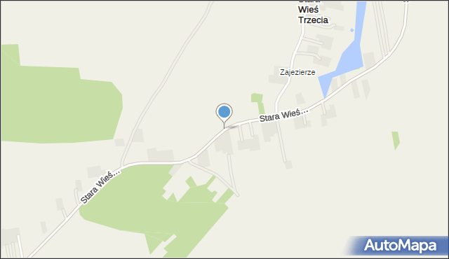 Stara Wieś Trzecia, Stara Wieś Trzecia, mapa Stara Wieś Trzecia