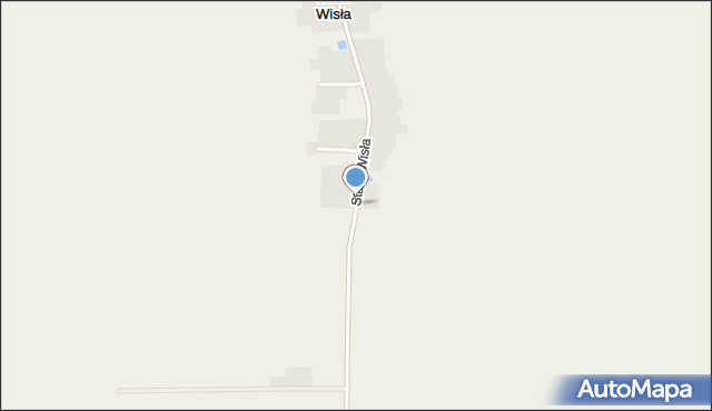Stara Wisła, Stara Wisła, mapa Stara Wisła