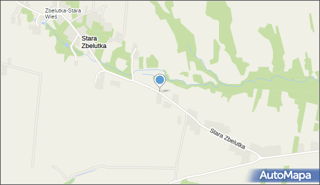 Stara Zbelutka, Stara Zbelutka, mapa Stara Zbelutka