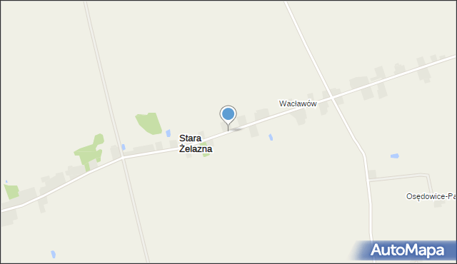 Stara Żelazna, Stara Żelazna, mapa Stara Żelazna