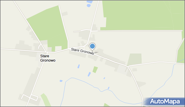 Stare Gronowo, Stare Gronowo, mapa Stare Gronowo
