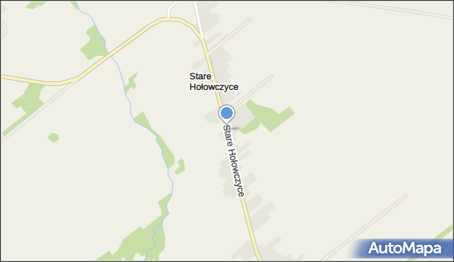 Stare Hołowczyce, Stare Hołowczyce, mapa Stare Hołowczyce
