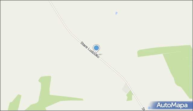 Stare Ludzicko, Stare Ludzicko, mapa Stare Ludzicko