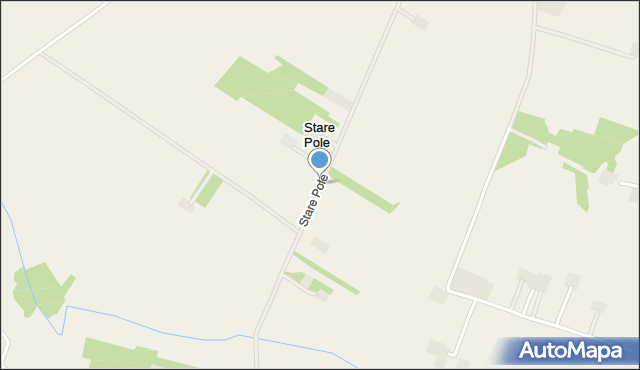 Stare Pole gmina Kamionka, Stare Pole, mapa Stare Pole gmina Kamionka