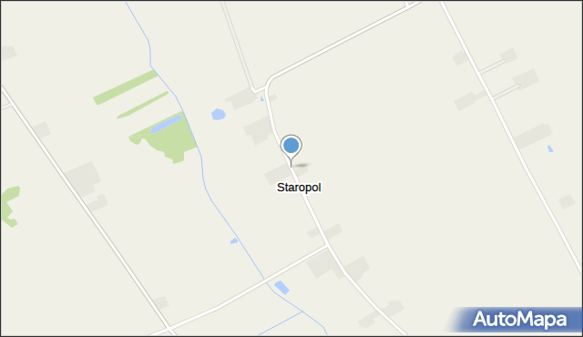 Staropol, Staropol, mapa Staropol