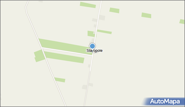 Staropole gmina Żelechlinek, Staropole, mapa Staropole gmina Żelechlinek