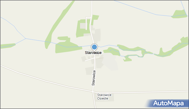 Starowice gmina Otmuchów, Starowice, mapa Starowice gmina Otmuchów