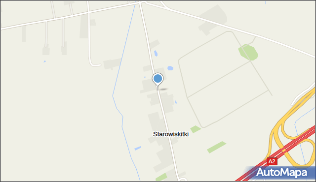 Starowiskitki, Starowiskitki, mapa Starowiskitki