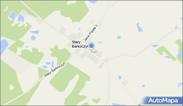 Stary Barkoczyn, Stary Barkoczyn, mapa Stary Barkoczyn