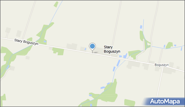 Stary Boguszyn, Stary Boguszyn, mapa Stary Boguszyn