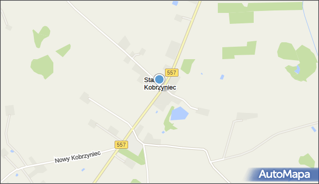 Stary Kobrzyniec, Stary Kobrzyniec, mapa Stary Kobrzyniec
