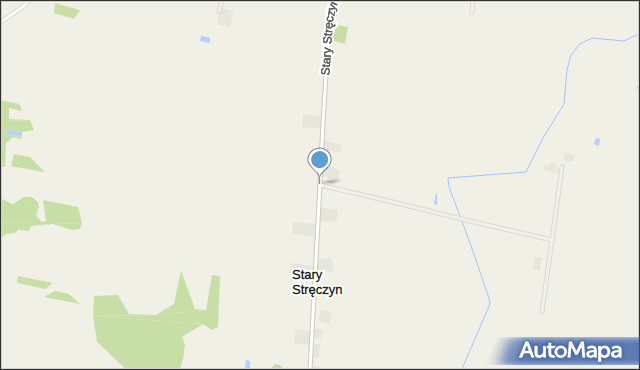 Stary Stręczyn, Stary Stręczyn, mapa Stary Stręczyn