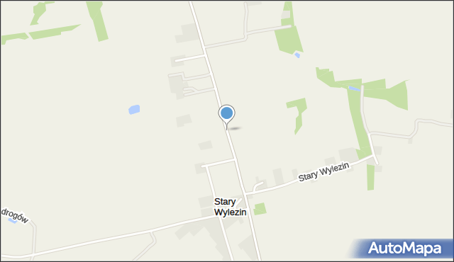 Stary Wylezin, Stary Wylezin, mapa Stary Wylezin