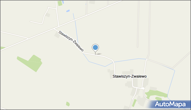 Stawiszyn-Zwalewo, Stawiszyn-Zwalewo, mapa Stawiszyn-Zwalewo
