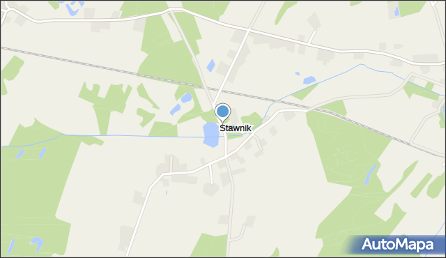 Stawnik, Stawnik, mapa Stawnik